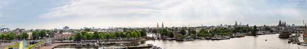 Vue panoramique d'amsterdam — Photo