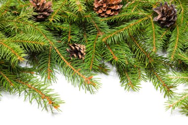Noel arkaplanı. Eve çerçevesi
