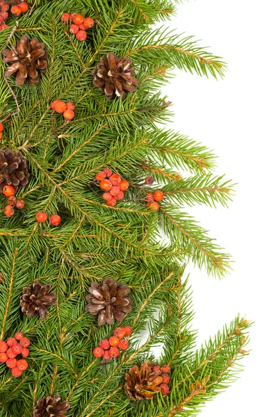 Weihnachtlicher Hintergrund. Rahmenwerk für Vorabend — Stockfoto