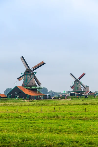 Mulini a vento in Olanda — Foto Stock