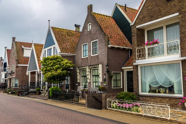 Tradisjonelle hus i Holland – stockfoto