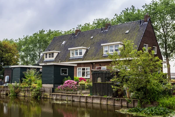 Maisons traditionnelles en Hollande — Photo