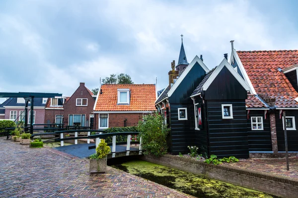 Tradycyjne domy w Holandii — Zdjęcie stockowe