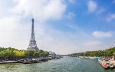 Seine ve Eyfel Kulesi
