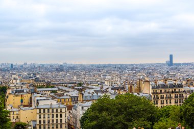 Paris ufuk çizgisinin görüntüsü