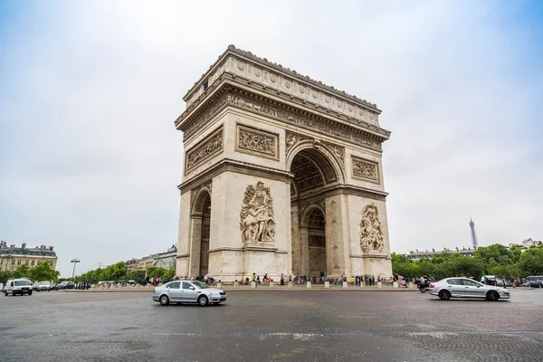 Arco del Triunfo en París — Foto de Stock