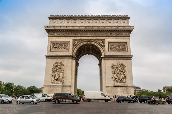 Arco do Triunfo em Paris — Fotografia de Stock