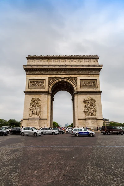 Arc de Triomphe in Parijs — Stockfoto