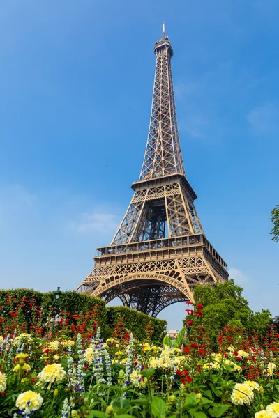 The Eiffel Tower in Paris — Stock Photo, Image