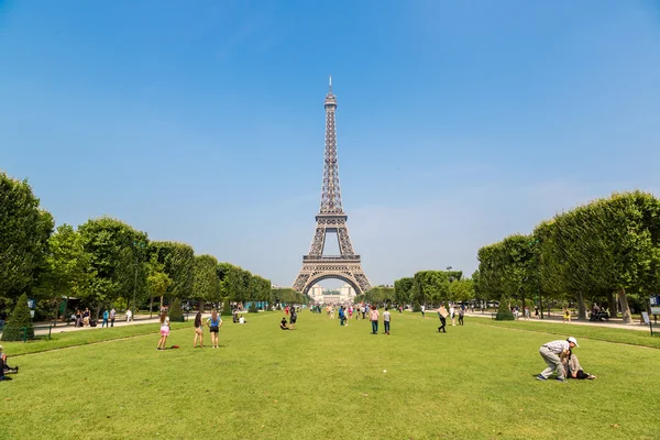 Torre Eiffel en París —  Fotos de Stock