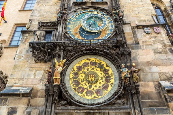 Zegar astronomiczny. Praga. — Zdjęcie stockowe