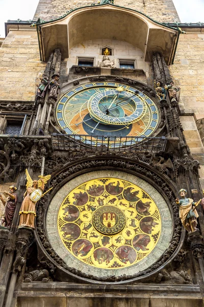 Zegar astronomiczny. Praga. — Zdjęcie stockowe