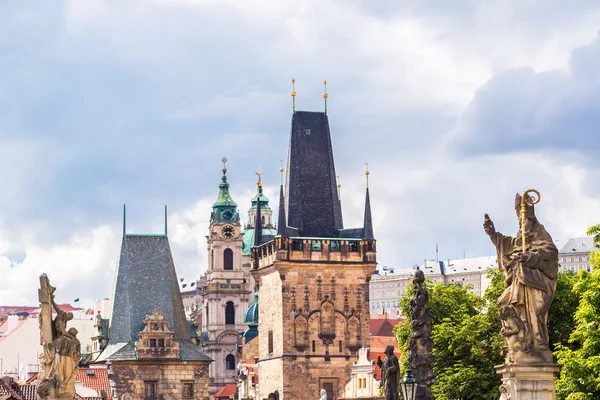 Ponte Carlo a Praga — Foto Stock