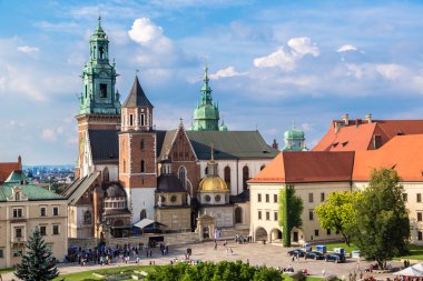 Wawel Cathedral in Krakow clipart
