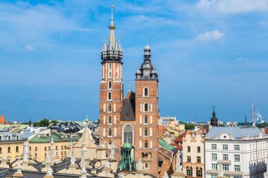 St. Mary Kilisesi Krakow 'da.