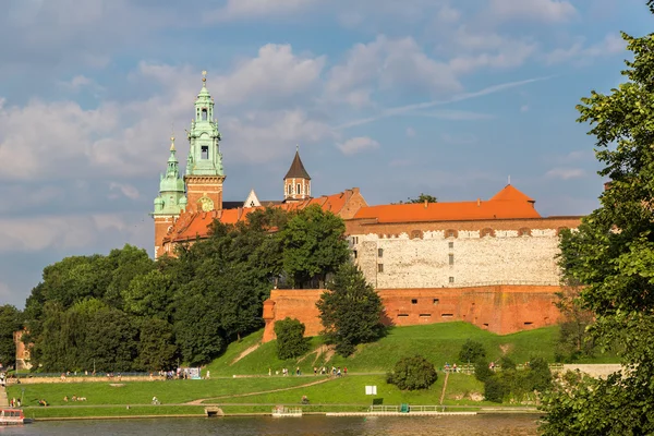 Castillo de Wawel en Cracovia — Foto de Stock