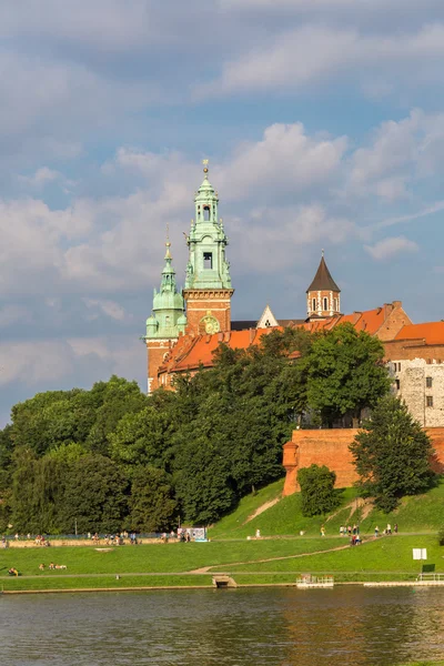 Wawel slott i Kracow — Stockfoto