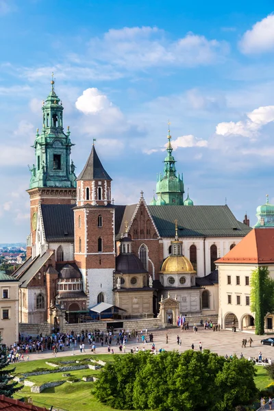 Wawel-Kathedrale in Krakau — Stockfoto