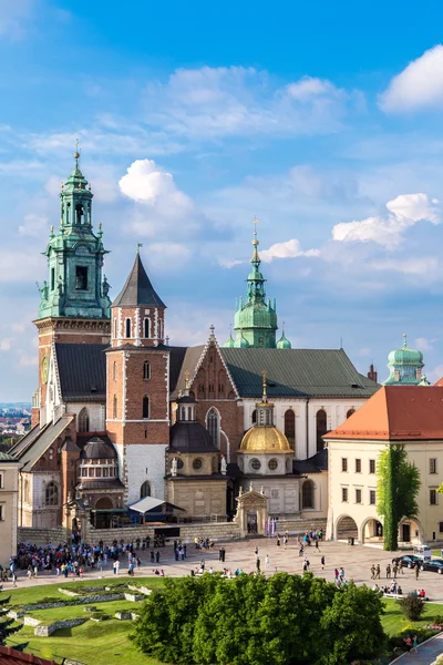 Вавельський собор у Кракові. — стокове фото