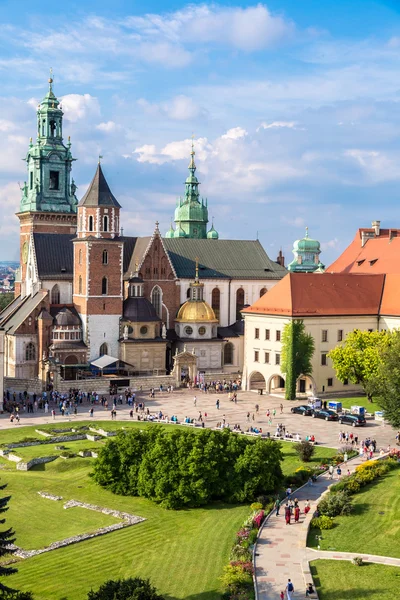 Catedral de Wawel em Cracóvia — Fotografia de Stock
