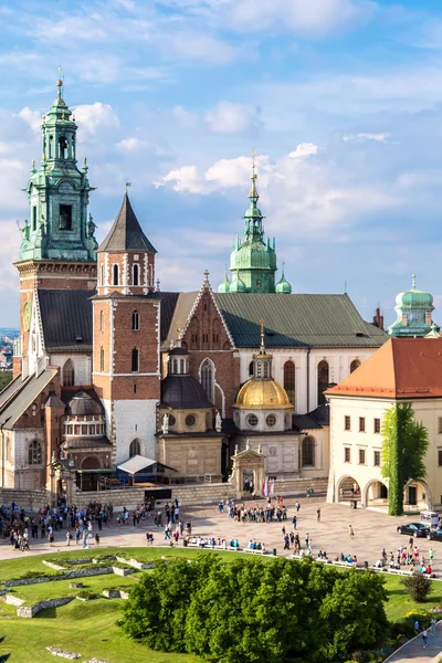 Catedral de Wawel em Cracóvia — Fotografia de Stock