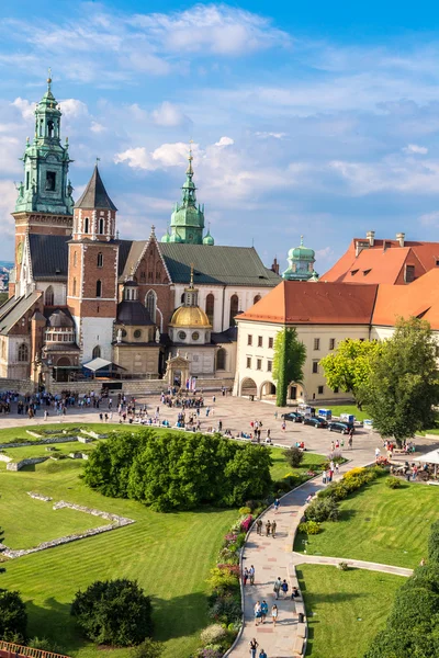 Wawel katedrális Krakkóban — Stock Fotó