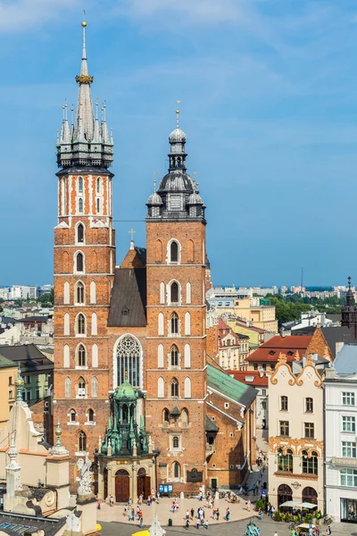 St. Mary's Church in  Krakow — Stock Photo, Image