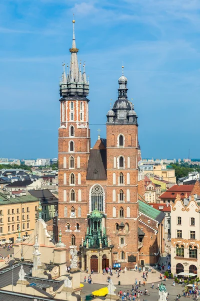 Marienkirche in Krakau — Stockfoto