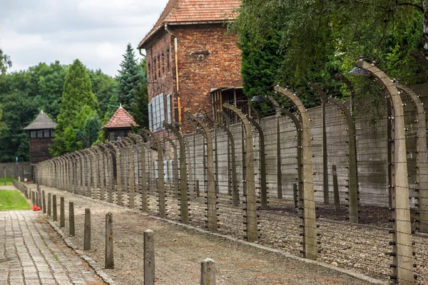 Obóz koncentracyjny auschwitz — Zdjęcie stockowe