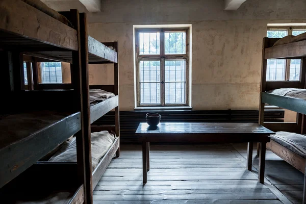 Konzentrationslager in Auschwitz. — Stockfoto
