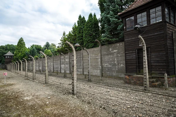 Στρατόπεδο συγκέντρωσης auschwitz — Φωτογραφία Αρχείου