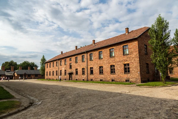 Στρατόπεδο συγκέντρωσης auschwitz — Φωτογραφία Αρχείου