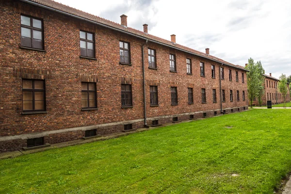 Campo di concentramento Auschwitz — Foto Stock