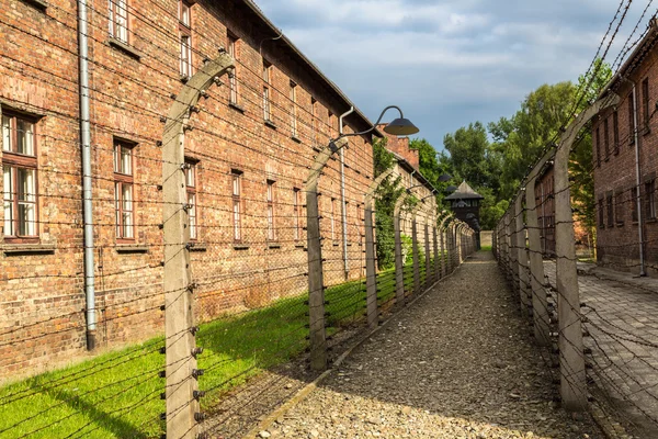 強制収容所アウシュビッツ — ストック写真