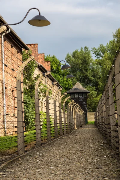 Concentratiekamp Auschwitz — Stockfoto