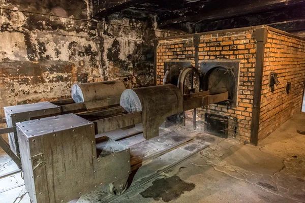 Crematorium in Auschwitz — Stockfoto