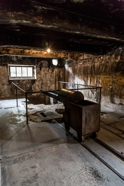 Crematorium in Auschwitz — Stockfoto