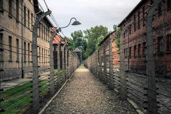 Concentration camp Auschwitz — Stock Photo, Image