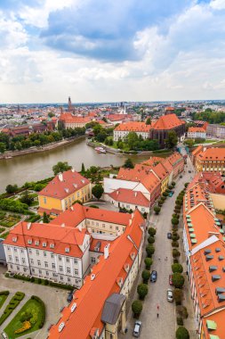Wroclaw 'ın hava görünümü