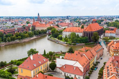 Wroclaw 'ın hava görünümü