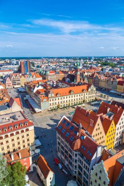 Pazar Meydanı havadan görünümü