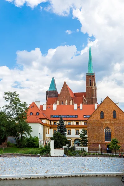 Καθεδρικός ναός του Αγίου Ιωάννη στο Wroclaw — Φωτογραφία Αρχείου