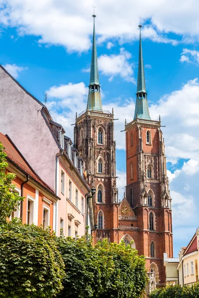 Cathedral St. John in Wroclaw — Stock Photo, Image