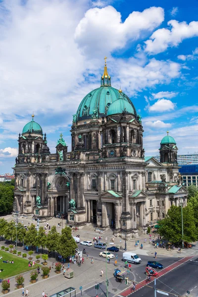 Utsikt över Berlins katedral — Stockfoto