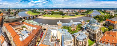 Dresden 'in panoramik görünümü
