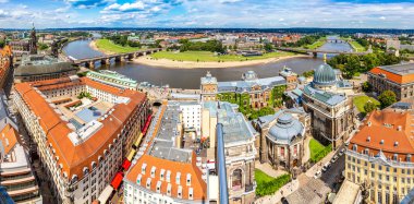 Dresden 'in panoramik görünümü