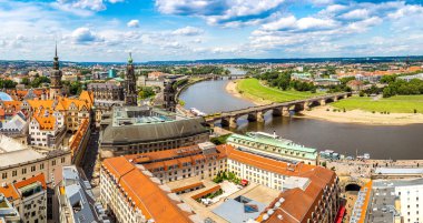 Dresden 'in panoramik görünümü