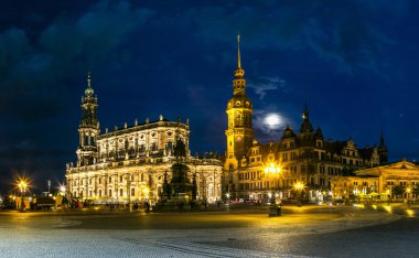 Dresden gece görünümü.