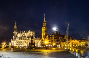 Dresden gece görünümü.