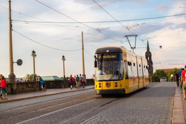 Dresden modern tramvay